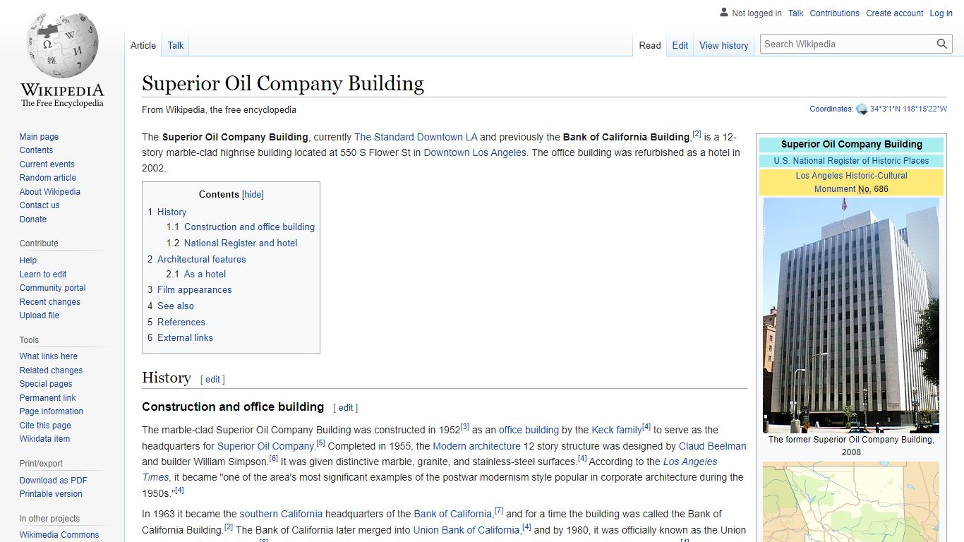 Superior Oil Company Building - Wikipedia